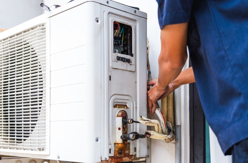 A/C Doctors team providing Air Conditioning maintenance in Port St. Lucie, FL improving energy efficiency and comfort.